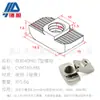 Accesorios de Aluminio Industrial Deying Tuerca en T Estándar Europeo Tipo Barco 20/30/40/45 Post-instalada Pre-instalada Tuerca de Martillo
