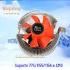 Computador Desktop Macrofeng Beija-flor Ventoinha para CPU AMD LGA775 Radiador de Ar Frio Ventoinha para Gabinete Atacado