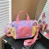 Bolso de mano de moda de gran capacidad 2026 nuevo modelo diseño de nicho de niña linda bolso de hombro casual bandolera bolso tipo almohada