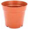 Atacado de fábrica porta-flores de plástico vaso de flores base para jardinagem fundo de rede para berçário furo inferior inferior verde vaso rígido respirável para plantio