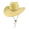 Sombrero Vaquero Occidental de Terciopelo de Ciervo Europeo y Americano Sombrero de Lana Estilo Étnico para Hombre Sombrero de Fieltro Jazz