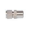 Marca Roke Acero Inoxidable 316 Doble Virola Métrica Tubería 2-50mm Conector Recto Soldadura a Tope Tubería de Aceite Hidráulico