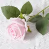 Rosas de Terciopelo Sintético Cuidadosamente Seleccionadas para San Valentín Decoración de Boda para el Hogar Pared de Flores Tacto Flores Sintéticas Flores Artificiales Falsas