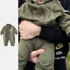 Mono de Primavera y Otoño para Bebés niños y niñas Mono de Bebé para ropa de gateo para recién nacidos ropa de salida estilo extranjero