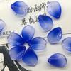 La fábrica Pan Han kapok vende accesorios de joyería DIY 10*20mm material de horquilla antiguo vidrio decorativo chino retro