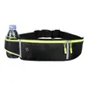 Riñonera deportiva para teléfono móvil con tres compartimentos para botellas de agua, bolsa para teléfono para correr al aire libre, impermeable, reflectante, bolsa de ciclismo de gran capacidad