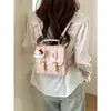 Mochila Dulce Estilo Girly para Mujer 2026 Nueva Bolsa Escolar Estilo Cambridge College Bolsa Cruzada de Hombro Único para Primavera y Verano Multifuncional