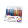 Caneta Gel com Glitter Cor Verdadeira para Diários de Estudantes, Caneta Marca-Texto Chamativa para Desenho DIY, Marcação e Cores Vibrantes