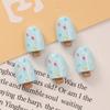 Paleta Elementos Mini Dibujos Animados Resina Joyería Accesorios DIY Pegamento de Crema Uñas Portátiles Arte de Uñas Aretes Materiales Creativos para Niños