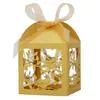 Pájaro de Amor Láser para Boda Caja de Dulces de Boda Etiqueta de Agradecimiento Caja de Dulces Día de San Valentín Caja de Dulces de Agradecimiento Fábrica Stock Disponible