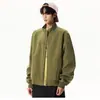 Chaqueta Retro Americana de Tres Pruebas con Cuello Alto para Primavera y Otoño 2026, Abrigo Versátil de Corte Holgado a la Moda para Hombre y Pareja