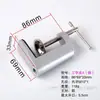 Abrazadera para Lámpara de Escritorio, Abrazadera Grande de Hierro, Abrazadera Tipo C con Forma de I, Soporte de Escritorio con Agujero para Tornillo, Accesorios para Lámpara de Mesita de Noche