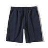 Novos Shorts de Algodão Chinês Masculino Verão Cor Sólida Versátil Calças Esportivas Cintura Média Casual Soltos Atacado Calças da Moda