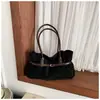 Bolso de mano mate de moda, nueva colección otoño/invierno 2026, bolso de hombro de nicho estilo coreano, bolso de axila, bolso tote de gran capacidad para el trabajo