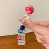 Exquisitas Gomas para el Cabello Estilo Coreano de Cable de Teléfono para Mujeres, Bandas Elásticas de Alta Elasticidad, Cuerdas para el Cabello Lindas, Accesorios para el Cabello para Niñas