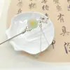 Nuevo Pasador de Pelo con Borla de Flor de Peonía Estilo Chino Estilo Antiguo Pasador de Gama Alta Accesorios de Tocados Retro Dinastía Han Joyería al por Mayor