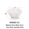 Melamina A5 Tigela de Melamina Tigela Branca para Arroz Tigela para Mingau Fast Food Tigela Pequena para Sopa Hotel Louça de Imitação de Porcelana Plástico Panela Quente Tigela Pequena