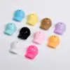 Etiqueta Aromática de Acrílico Sombrero Cuentas Sueltas Cuentas Estereoscópicas con Agujero Pasante Cadena para Teléfono Móvil Llavero Joyería DIY Accesorios Pequeños Venta al por Mayor