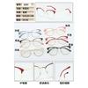 Armazón de gafas ojo de gato aleación artículos duros comercio electrónico transfronterizo superventas rentable duradero atractivo clásico comercio exterior 1003
