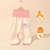 Pantalones Térmicos para Bebé con Broches en la Entrepierna, Pantalones Largos Derong para Primavera y Otoño, Pantalones Base de Invierno para Bebé, Pantalones de Otoño para Recién Nacido