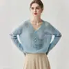Cárdigan de punto de cachemira, cárdigan ligero de cachemira para mujer, transparente y delicado, con un lujoso tacto de terciopelo de seda, corte oversize y relajado