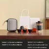 Conjunto de Chá Portátil para Viagem Estilo Acampamento ao Ar Livre Souvenir da Reunião Anual da Empresa Presente para Evento de Negócios Logo
