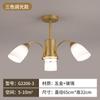 Lustre Criativo Nórdico para Sala de Estar Moderno Simples para Estudo Sala de Jantar Quarto Lustre Dourado Lâmpadas Criativas para Salão de Exposições Alojamento