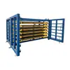 Estanterías de Chapa Tipo Cajón, Estanterías de Almacenamiento de Placa de Acero de Alta Resistencia, Estanterías de Almacenamiento Deslizables en Capas de Colocación Plana para Carga y Descarga con Montacargas