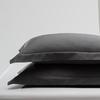 Sencilla Sábana de Algodón 100S de Fibra Larga de Color Sólido, Funda Nórdica de Satén Sedoso Todo Algodón, Funda de Almohada de Algodón Puro, Artículo Individual para Dormir Desnudo