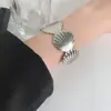 Joyería Transfronteriza de Acero de Titanio Europea y Americana, Pulseras de Diseño de Moda y Exagerado, Pulseras Ajustables de Gama Alta de Nicho que No se Desvanecen