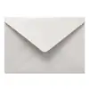 Sobre de invitación de boda estilo occidental, una cara, blanco cristal 120G, rectangular, papel perlado, tarjeta de felicitación estilo europeo, en stock
