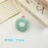 Peluche de dibujos animados piezas abiertas lindos accesorios de frutas sandía fresa aguacate zanahoria materiales semiacabados para accesorios para el cabello