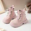 Botas para Niños, Botas Amarillas de Suela Blanda para Niños, Botines Bajos Nuevos de Otoño 2025 para Bebé, Botas de Cuero Casual para Niñas