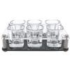 Ventas Directas de Fábrica Acrílico Engrosado Transparente Soporte para Copas de Vino Copa de Vino Extranjero Soporte para Vasos de Chupito Copa de Vino Blanco Copa para Degustación Juego al por Mayor