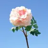 Peonía de simulación, peonía, peonía, una sola flor artificial de hadas, exhibición del hogar, accesorios de fotografía, decoración de bodas, flores
