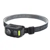Linterna frontal Yiquan transfronteriza para exteriores, de larga duración, con sensor inteligente, iluminación portátil montada en la cabeza para correr, senderismo y pesca