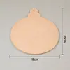 Porta-copos de Mosaico DIY Fundo com Ranhura de Bambu Madeira Embrião Branco Embrião Branco Crianças Materiais de Arte Feitos à Mão Bandeja de Fundo Carnuda Embrião de Madeira
