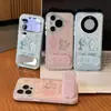 Funda Blanda Ventilador Gatito para iPhone 17 Promax Teléfono Apple 15/13/12/14 Cubierta Completa 11