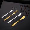 Juego de cuchillo y tenedor de acero inoxidable para pastel de luna del Festival del Medio Otoño, para postre, aperitivos, fruta, regalo de pastel de luna