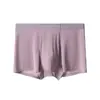 Calzoncillos tipo bóxer sin costuras de seda helada de secado rápido para hombre Calzoncillos tipo bóxer deportivos para niño 5A Transpirables Antibacterianos Transmisión en vivo
