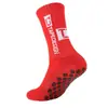Calcetines deportivos profesionales transfronterizos, calcetines de fútbol con agarre antideslizante, calcetines de media pantorrilla talla grande, base de rizo engrosada, calcetines de entrenamiento para jóvenes