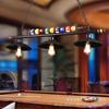 Iluminação Decorativa Personalizada Criativa Estilo Retro Americano Transfronteiriço para Bilhar Restaurante Bar Loja de Roupas Loja de Hot Pot