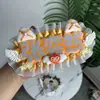 Ju Jingyi y Hou Mingyi Colgante Terminado Reflectante DIY para Fans Mercancía de Celebridades Texto Creativo Nombre Fieltro Lindo