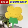 Exportación Transfronteriza Amazon Tablero Pegajoso para Insectos Empezando desde 10 Hojas Doble Cara Especial Pegajoso Trampa de Insectos Florales Tablero Pájaro Mariposa Venta Directa de Fábrica