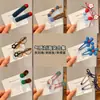 Presilha de cabelo elegante, presilha lateral, presilha bico de pato para mulheres, novo modelo 2026, presilha para franja da testa, acessório de cabelo, grampo de cabelo, enfeite de cabelo