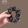 Novo Elástico de Cabelo de Cristal Super Brilhante de Dongdaemun para Mulheres, Corda de Cabelo Elástica de Rabo de Cavalo da Moda, Acessório de Cabelo Estilo Coreano