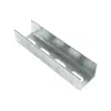 Conector/Acessório de Suporte Fotovoltaico Canal C Canal U Conector Reto Galvanizado a Quente Conector Horizontal Solar Fotovoltaico