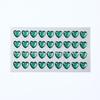 36 Pedrería Acrílica Plana de 12 mm en Forma de Corazón para Decoración de Álbumes de Fotos DIY para Niños