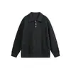 Ropa Vintage Yidao Otoño 2026 Nuevo Estilo Retro Americano Old Money Suéter de Punto Holgado Casual con Cuello Polo para Hombre