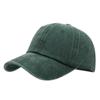 Gorra de Béisbol Vintage Lavada para Niños Primavera/Verano 2025 Marca de Tendencia Retro Americana Visera Curva Sombrero de Sol Personalizado